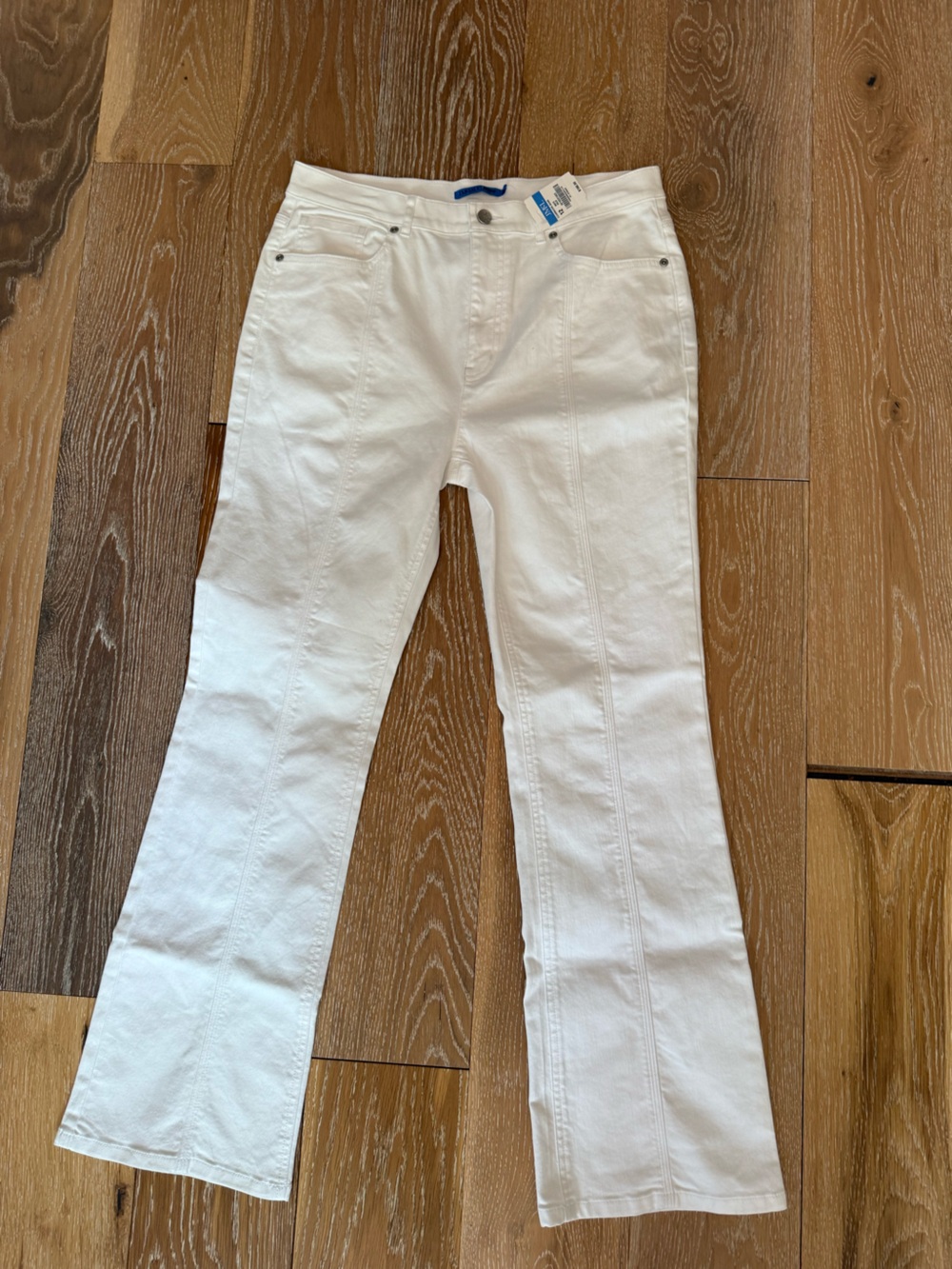 J.Mclaughlin Women's Clearwater Jeans white new with tags - Picture 4 of 13